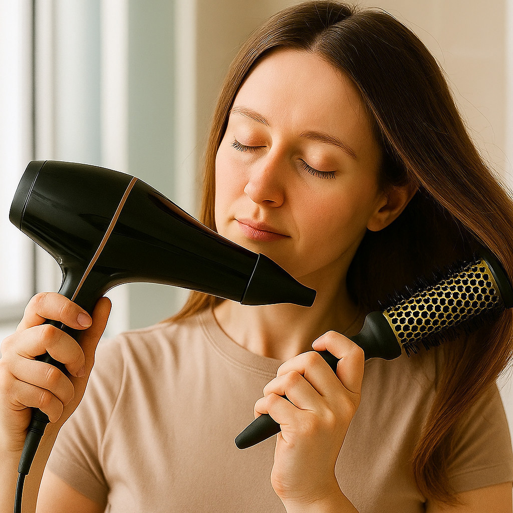 Secador Cabelo Profissional Potente Jato Secar Alisar Modelar Escova Pente Oferta