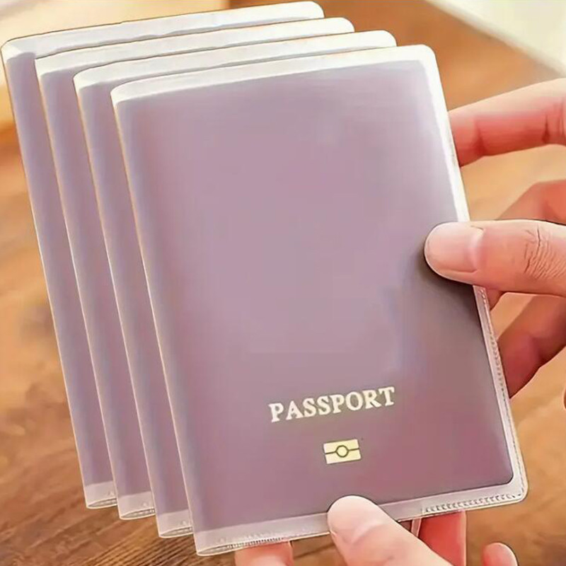 Porta-Passaporte De 6 Pacotes Com Vários Compartimentos Para Cartões , À Prova D'água , Resistente A Arranhões , Capa Do
