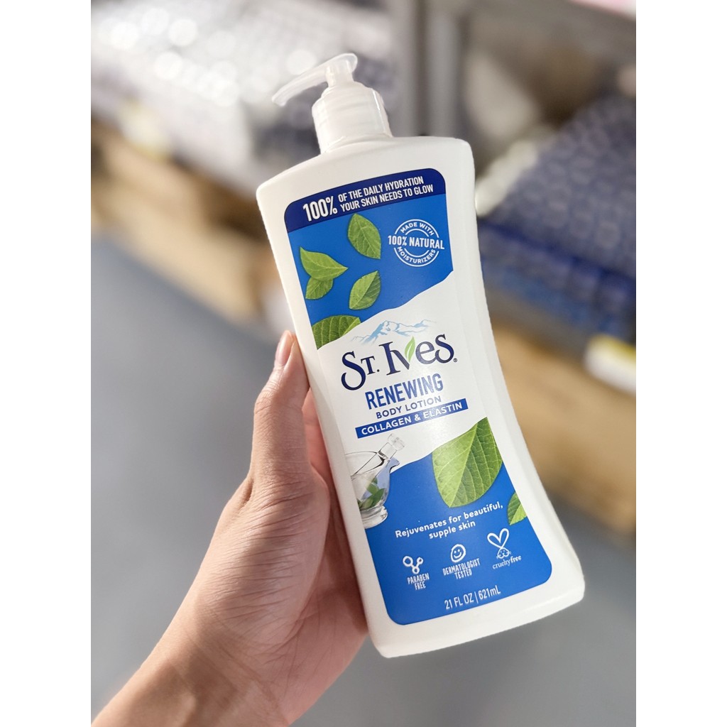EUA Imported ST.IVES Colágeno Elástico Loção Corporal Hidratante Hidratante Loção Corporal Hidratante