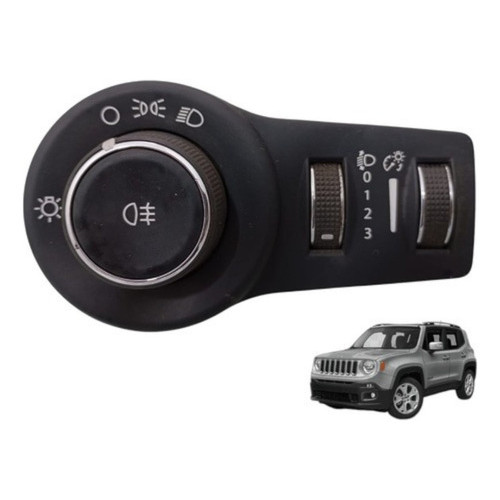 Botao Chave Luz Farol Renegade 2015 2016 2017 Longitude
