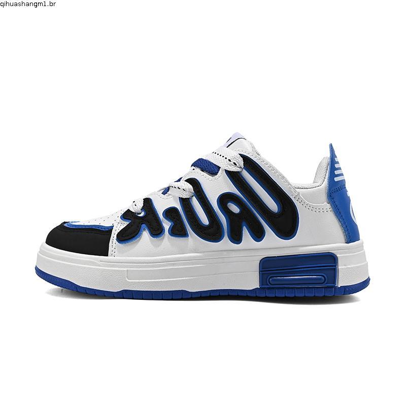 tênis infantil masculino kit tênis infantil masculino Sapatos para meninos, tênis, primavera e outono 2024, cano baixo