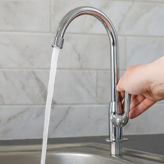 Torneira Cozinha Mesa Inox Alta Durabilidade Design Moderno Facil Instalação