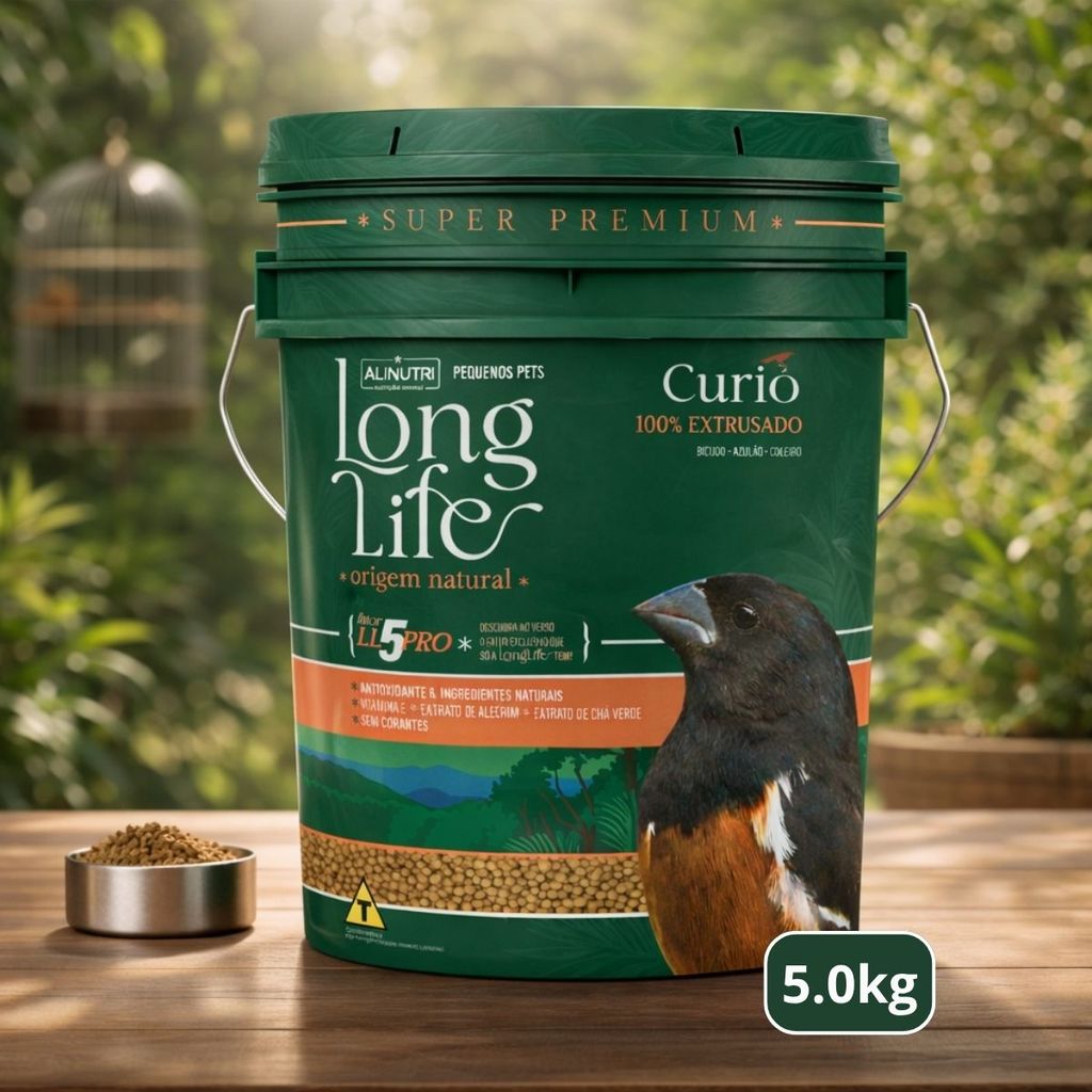 Long Life  Extrusada Curio Balde 5Kg