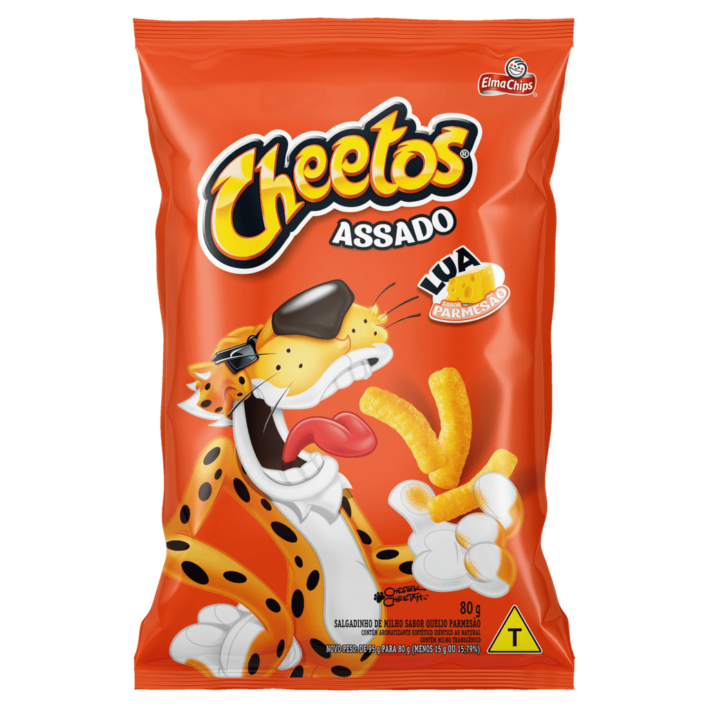 Salgadinho Lua Parmesão Cheetos Pacote 80g