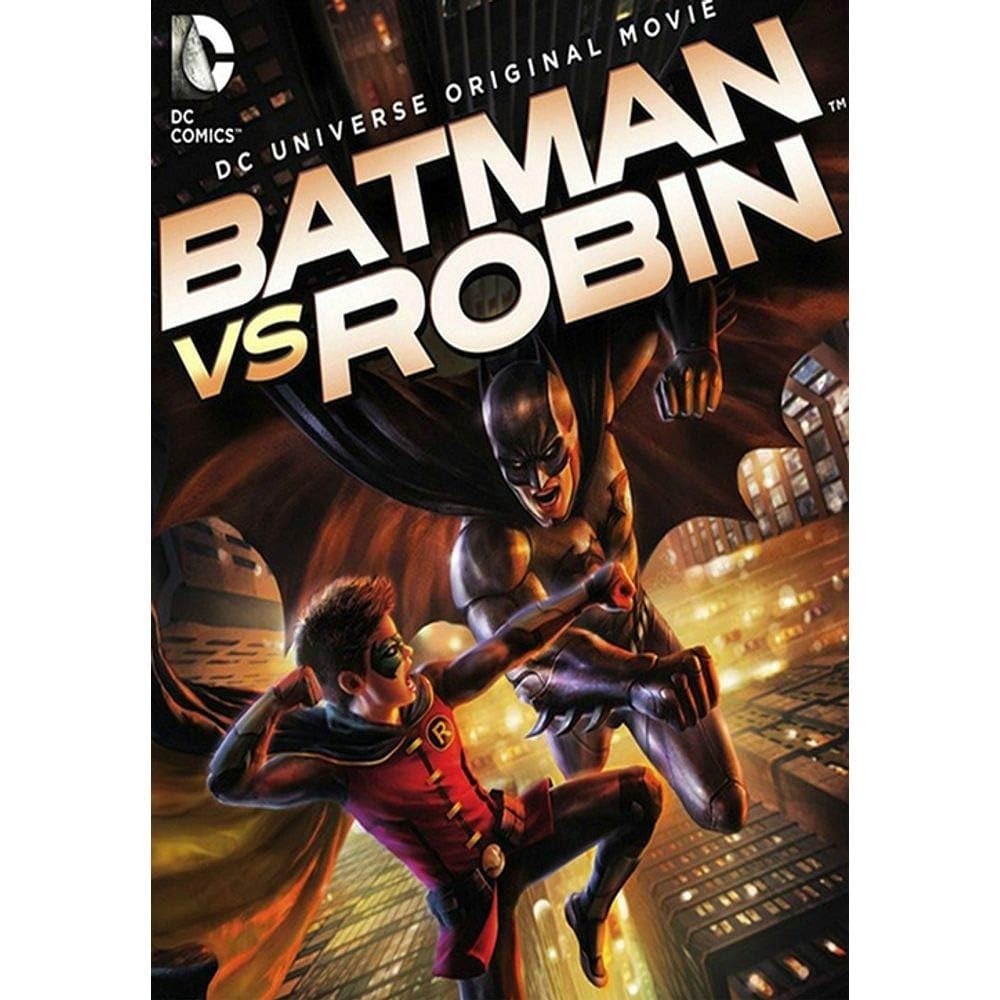 DVD Batman Vs. Robin direção Dan Riba e Butch Lukic