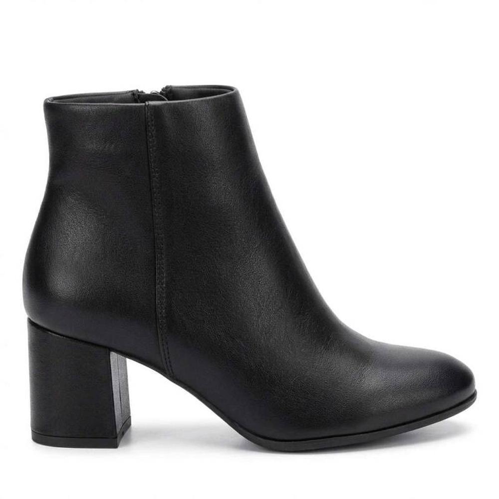 Imagem Bota Beira Rio Cano Curto Preto - Feminino - Preto