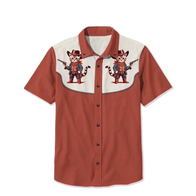 Camisas masculinas verão moda casual, camisas masculinas de manga curta, camisas havaianas, roupas casuais, Tops de verã