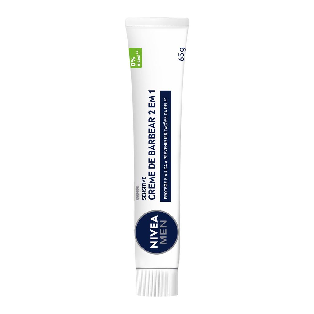 Creme de Barbear NIVEA MEN Sensitive 2 em 1 65g