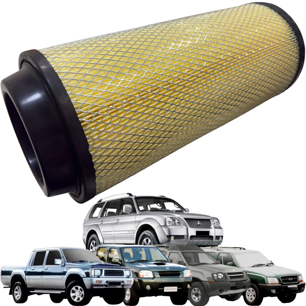 Filtro de Ar WEGA para Blazer L200 Pajero Sport Frontier XTerra 2.8 12V 2.5 2.8 8V 2.5 24V