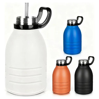 Garrafa Térmica Esportiva Tyeso 1500ml Aço Inox Isolado a Vácuo para Bebidas Frias e Quentes Tampa à Prova de Vazamento