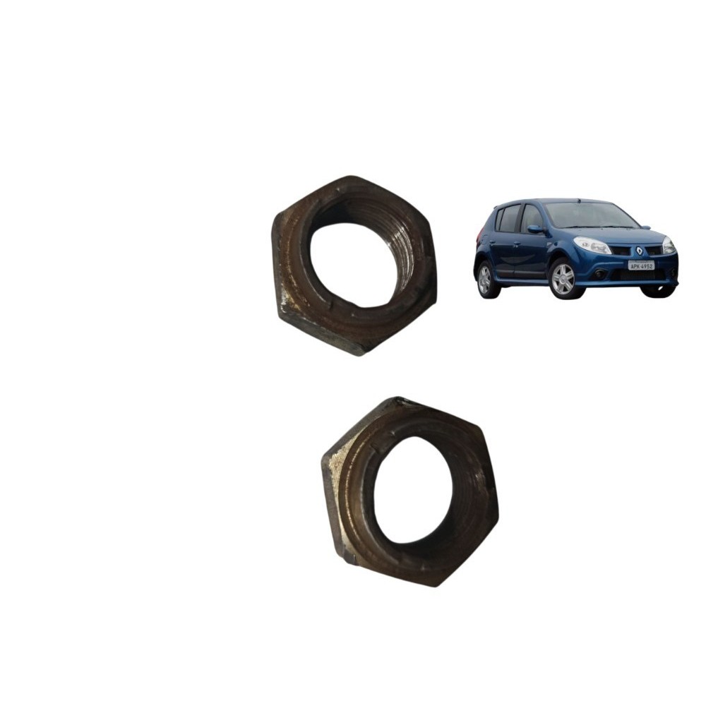 Kit Parafuso Porca Eixo Traseiro Renault Sandero 1.6 2010