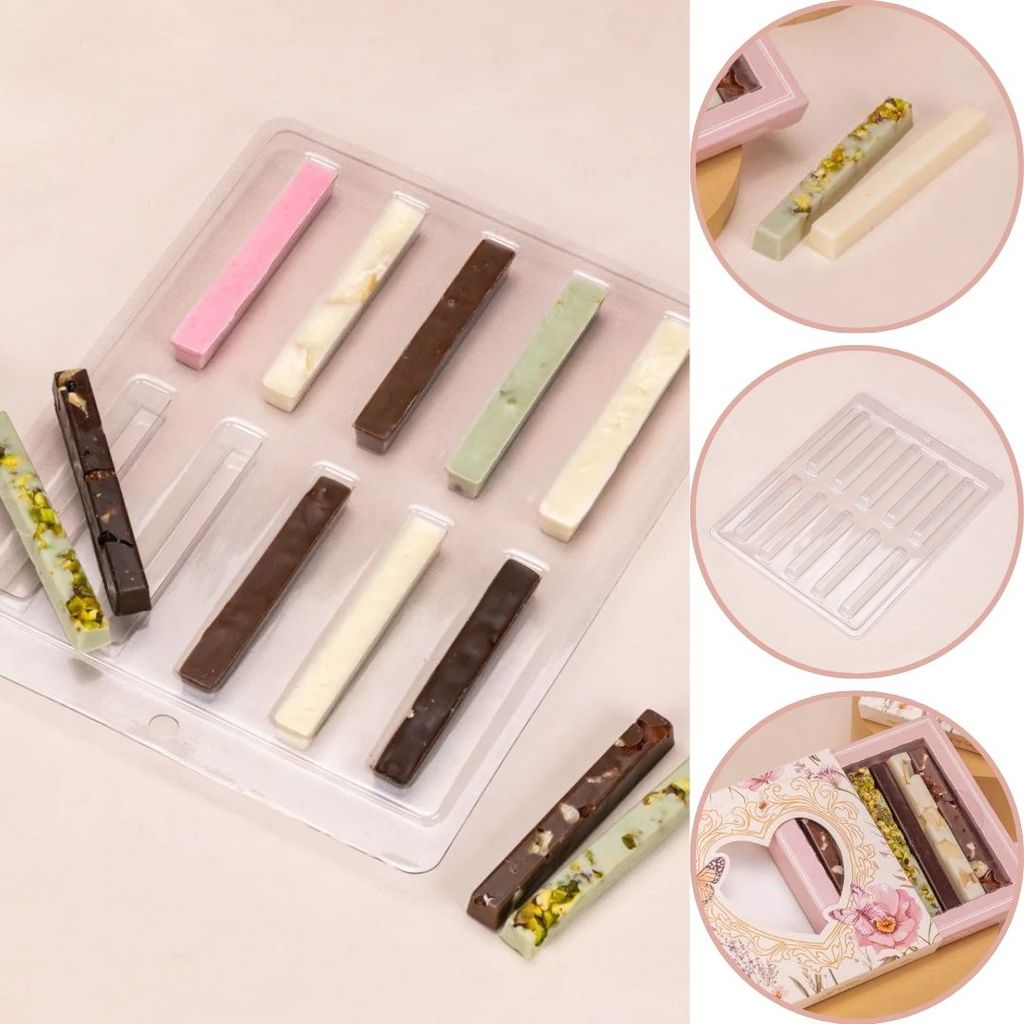 FORMA PALITOS DE CHOCOLATE 5887 DOLCE VITA ( MÃES JANGO 2026 ) em Oferta na Shopee
