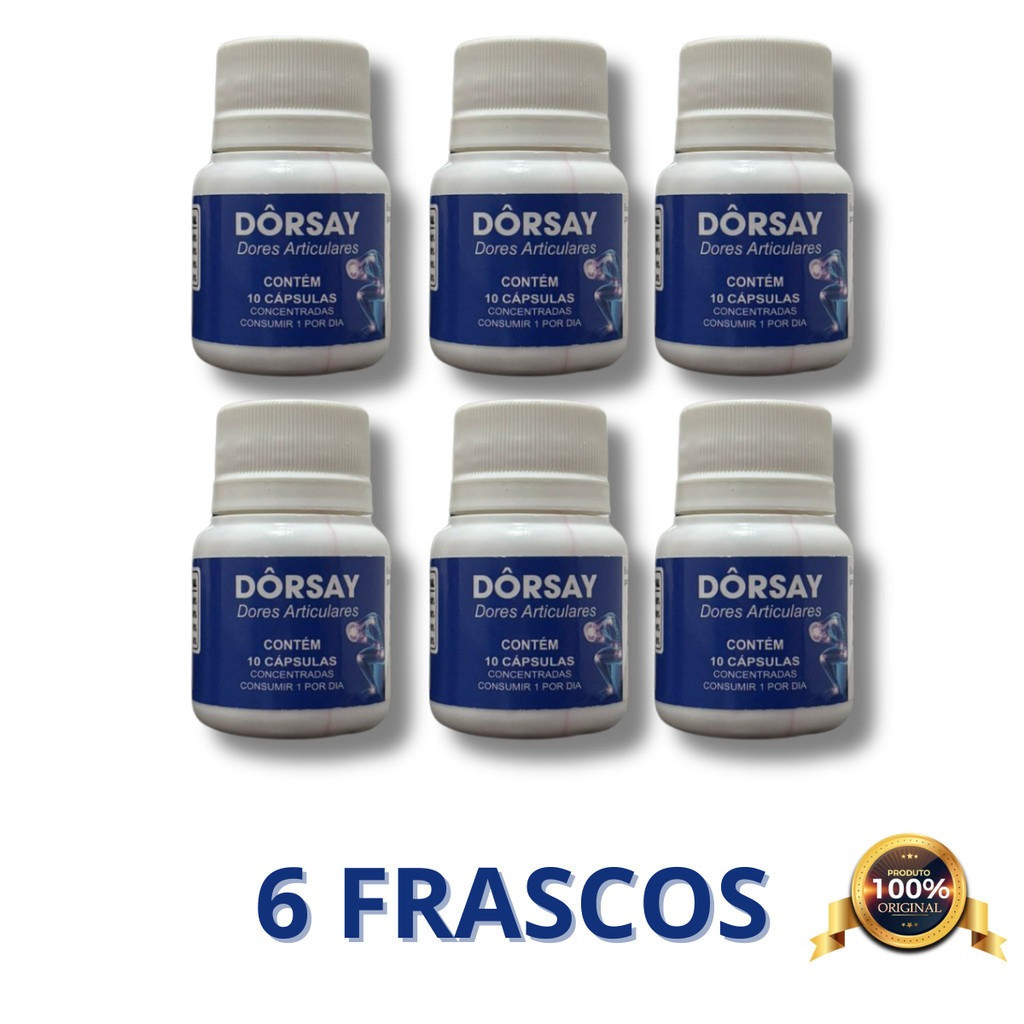 Kit com 06 DORSAY - 100% Natural