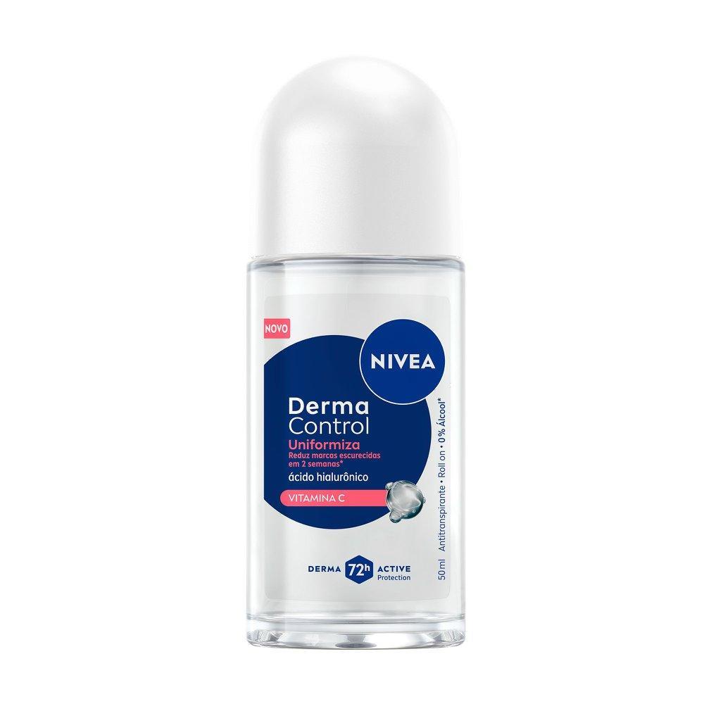 Desodorante Roll-on NIVEA Derma Control Uniformiza 50ml em Oferta na Shopee
