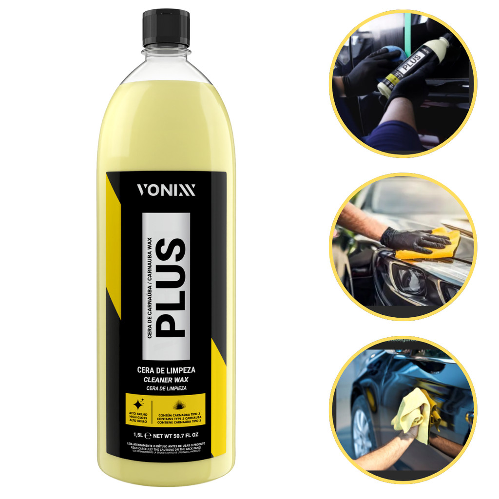 Cera De Carnaúba Plus 1.5L Vonixx Automotiva