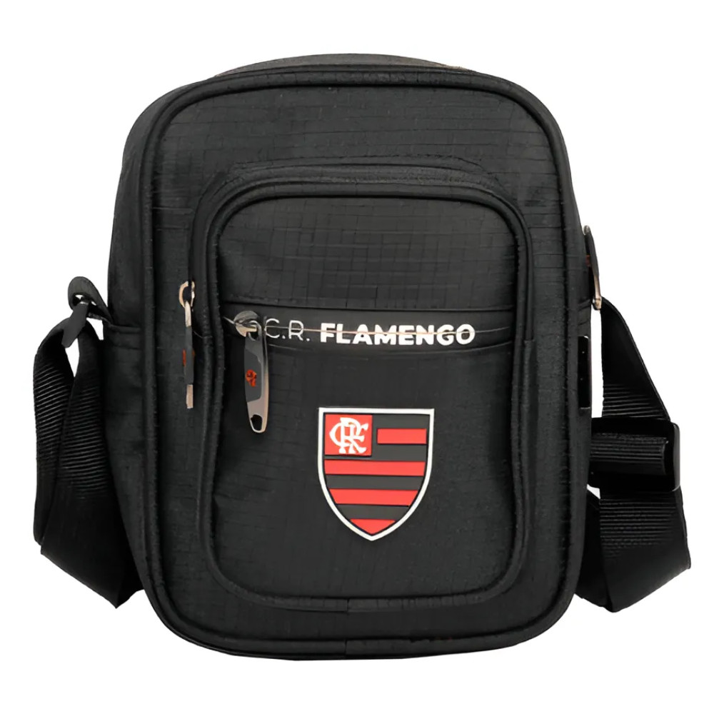 Bolsa Shoulder Bag Transversal Flamengo Regulagem Oficial
