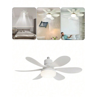 Ventilador de Teto 120W com Controle Remoto LED Fan Light, Iluminação LED, Silencioso, Econômico Leve em Oferta na Shopee