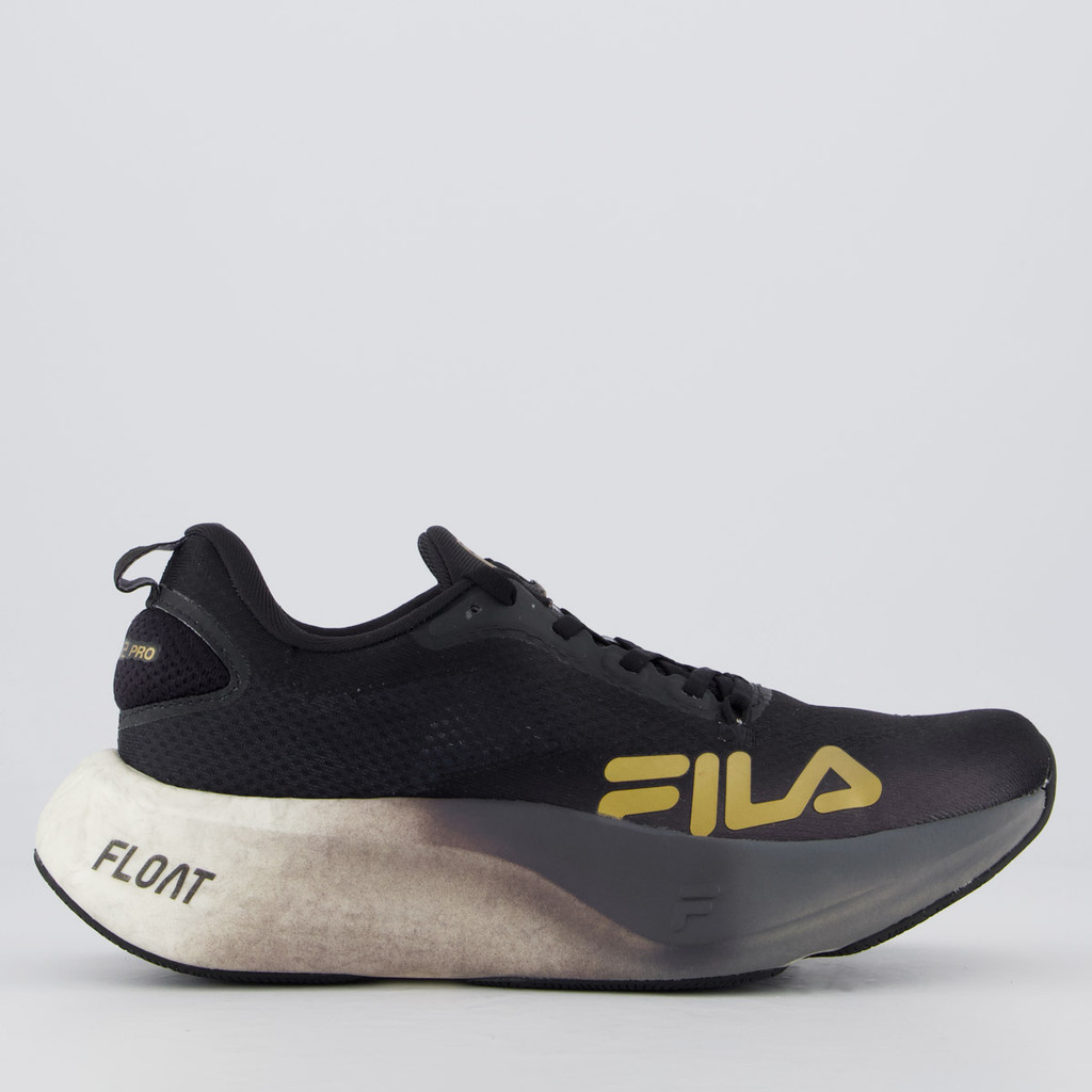 Tênis Fila Float Maxxi 2 Pro Feminino Preto e Grafite em Oferta na Shopee