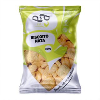 Biscoito Amanteigado Nata 300g P&P em Oferta na Shopee