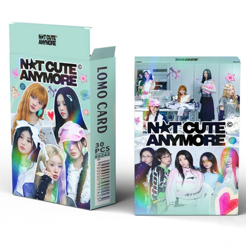 30 Peças Cartões Postais Holográficos ILLIT Não Fofos Bomba Cherish My Love Vou Gosta De Você Lomo YUNAH MINJU MOKA WONH