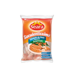 Suculentíssimo Seara Filezinho de peito temperado IQF 1kg