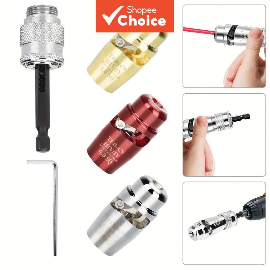  Conjunto de Alicates Descascador de Fio Elétrico com Chave para Furadeira Cabo de Energia Ferramenta de Descascamento