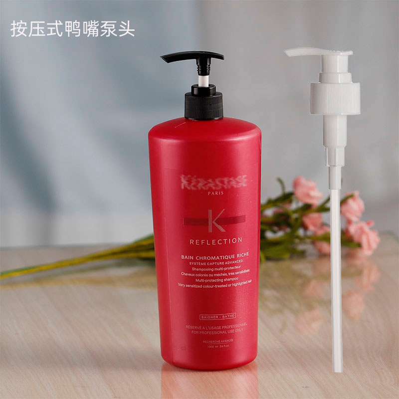 Kashi 1.000ml Shampoo imprensa bomba cabeça chuveiro Gel imprensa bomba loção substituição imprensa boca vara condiciona