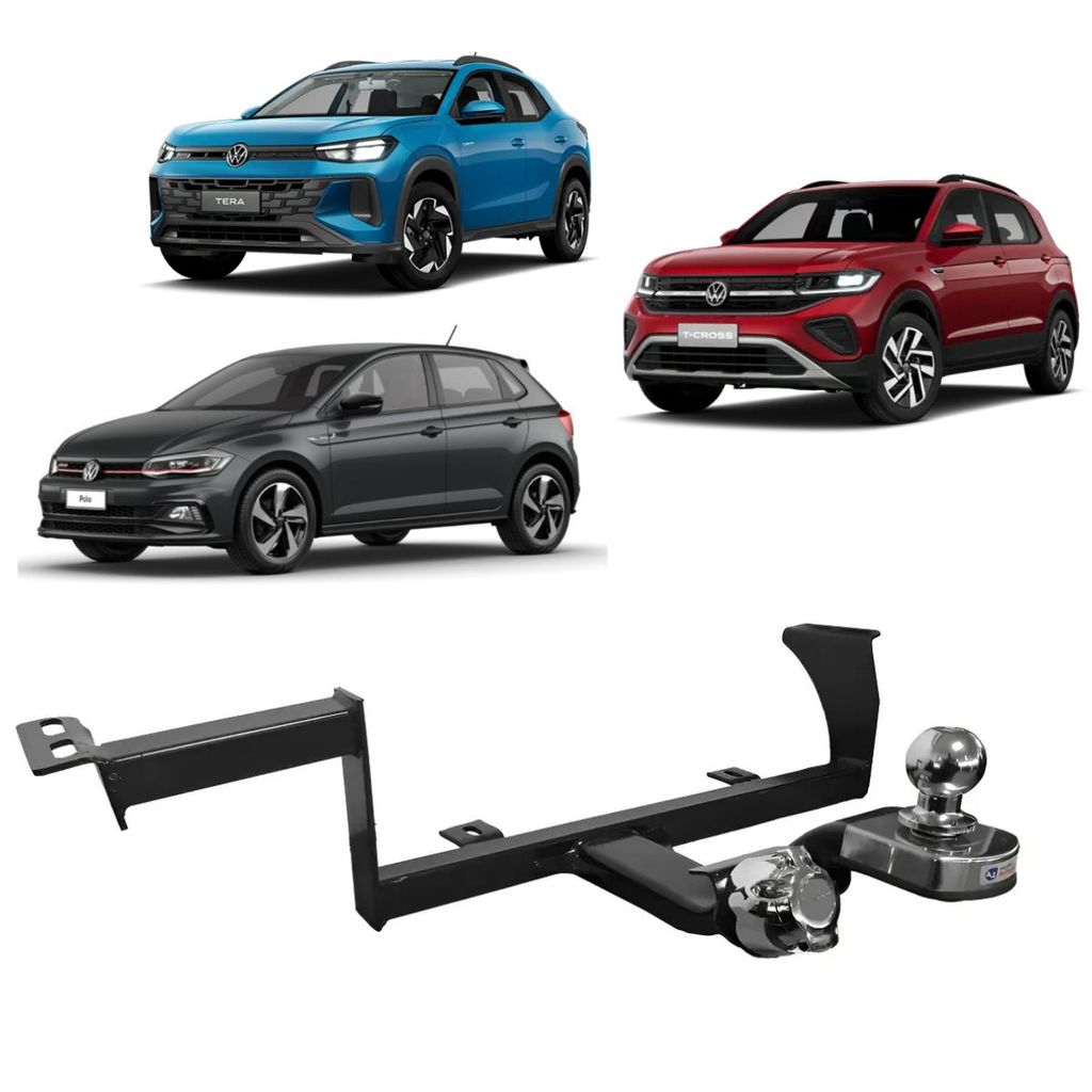 Engate Vw Tera/polo 2017 A 2026 Fixo 500kg Revw5058 Reforcel