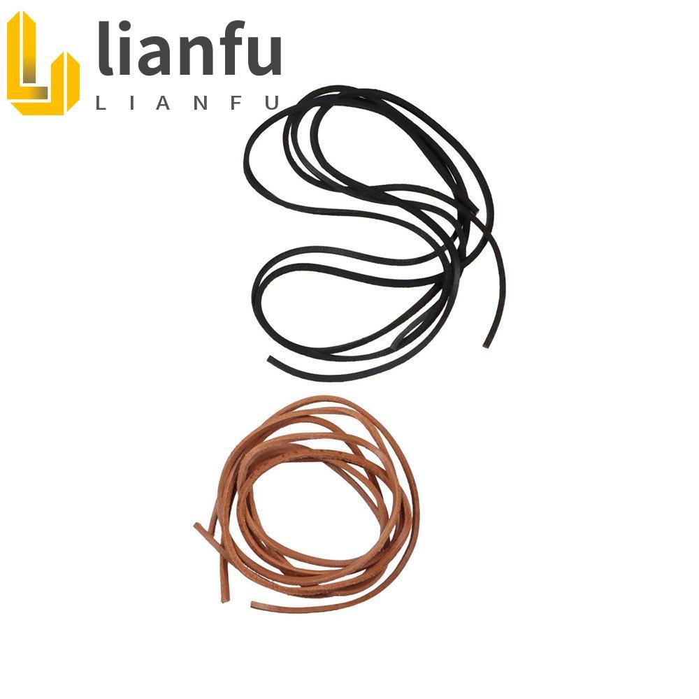 LIANFU Cadarços De Couro , 1 Par De Acessórios Para Sapatos , Cordão Colorido Bota