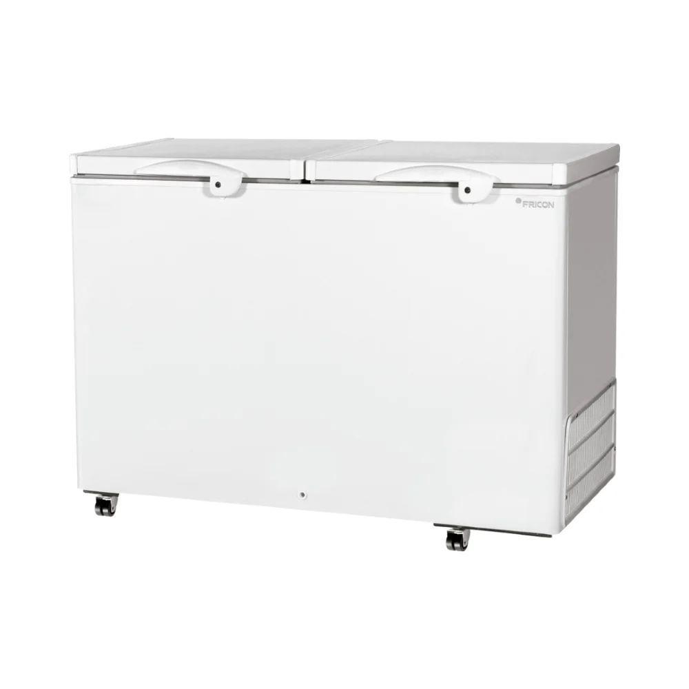 Freezer Horizontal 2 Tampas Fricon Dupla Ação 411 Litros HCED411 Branco - 220V