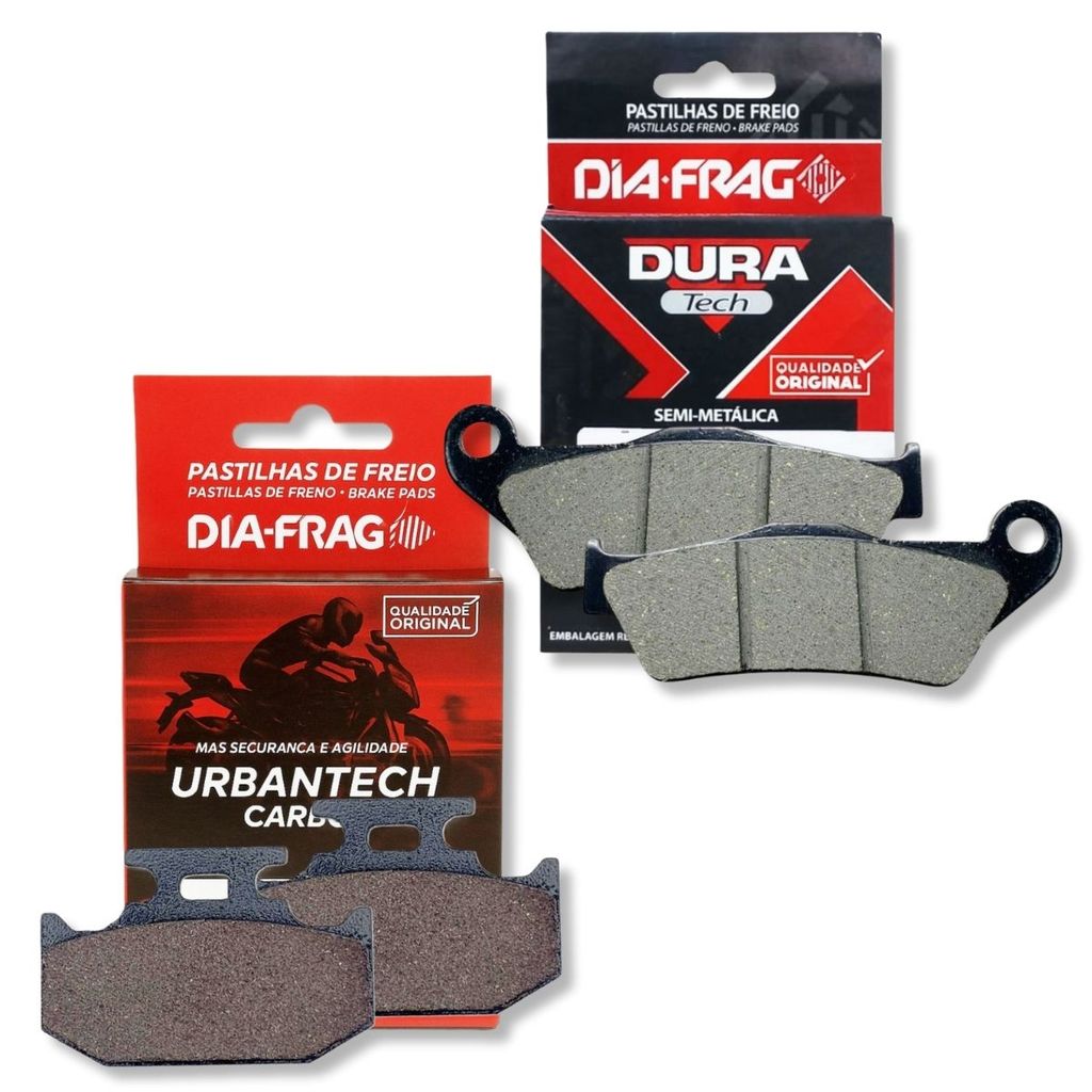 Kit Pastilhas de Freio Fz15 150 Abs / Yzf R15 Diafrag