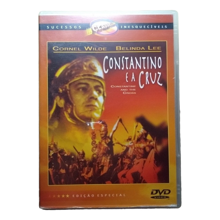DVD Filme Constantino e A Cruz