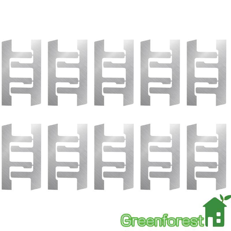 greenfor 10 Peças Caixa Controle Parede F Braçadeiras Montagem Dispositivo Elétrico Montagens Para Elétri