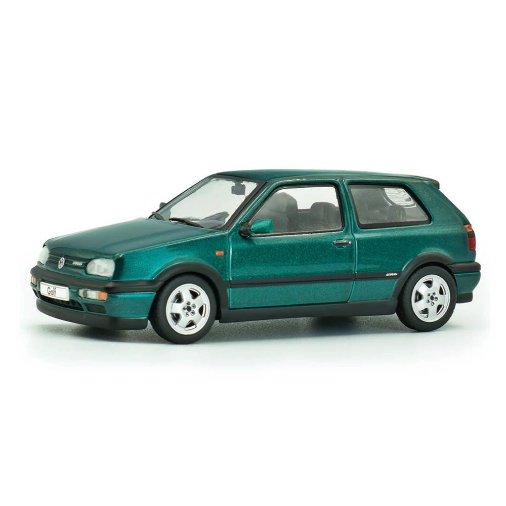 Miniatura Carro Volkswagen Golf MKIII VR6 (1994) - Verde - 1:43 - Solido