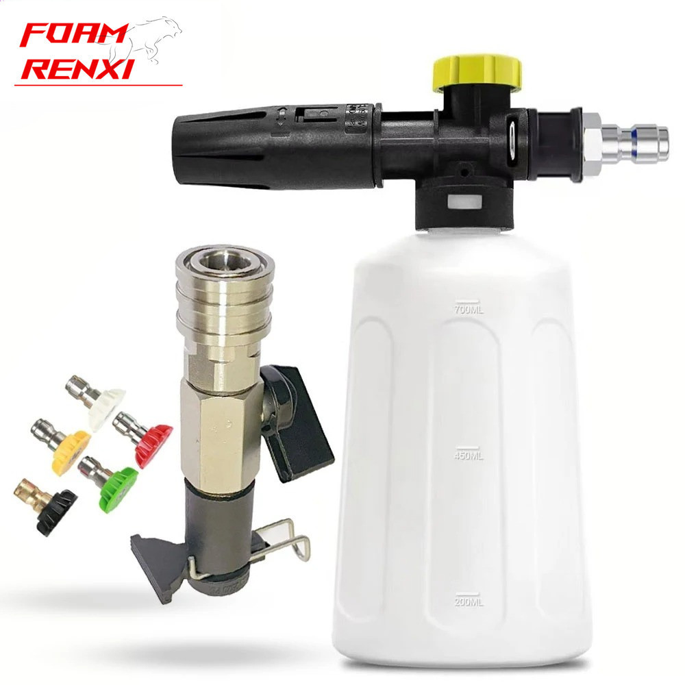 Kit Válvula Esfera 1/4" Conexão Rápida Lavadora Alta Pressão Karcher Lavor Stihl Nilfisk