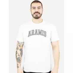 Camiseta Aramis Original Masculina Regular New College Branca