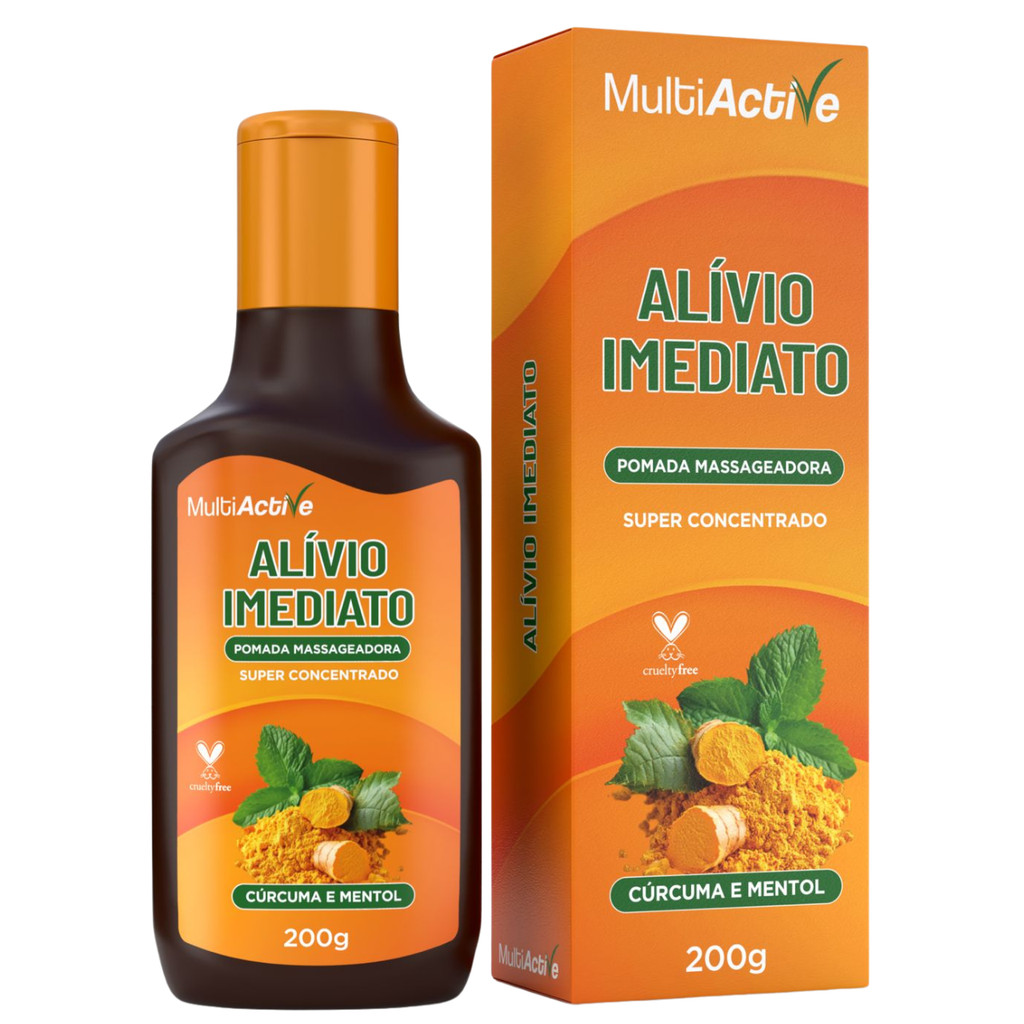 Pomada Massagem Arnica Copaíba Mentol 9 Ativos Naturais 200g Alivio Imediato