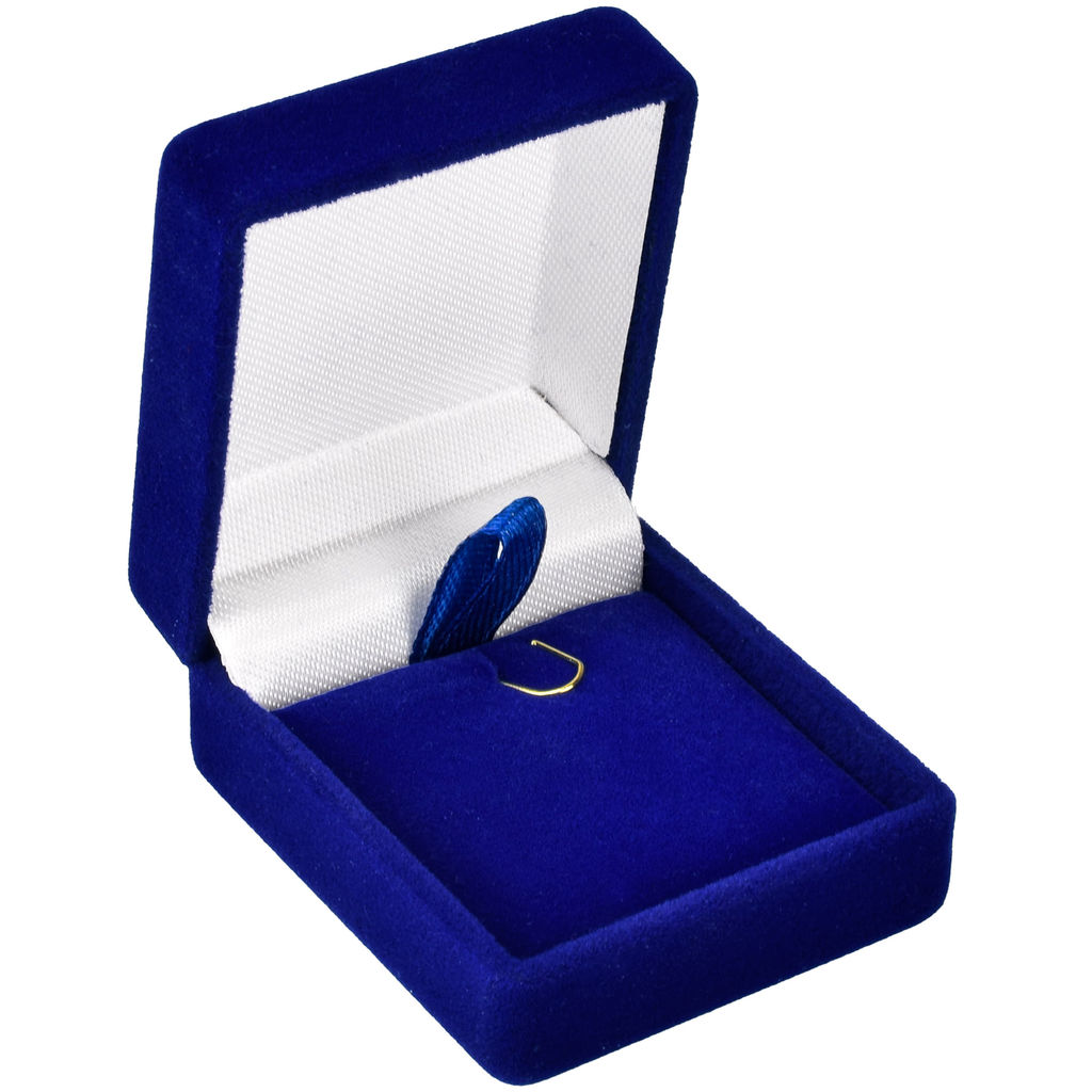 Mini Estojo de Veludo para Joias (pingente) em Oferta na Shopee