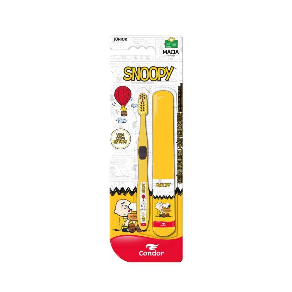Escova Dental Condor Júnior Snoop com Estojo