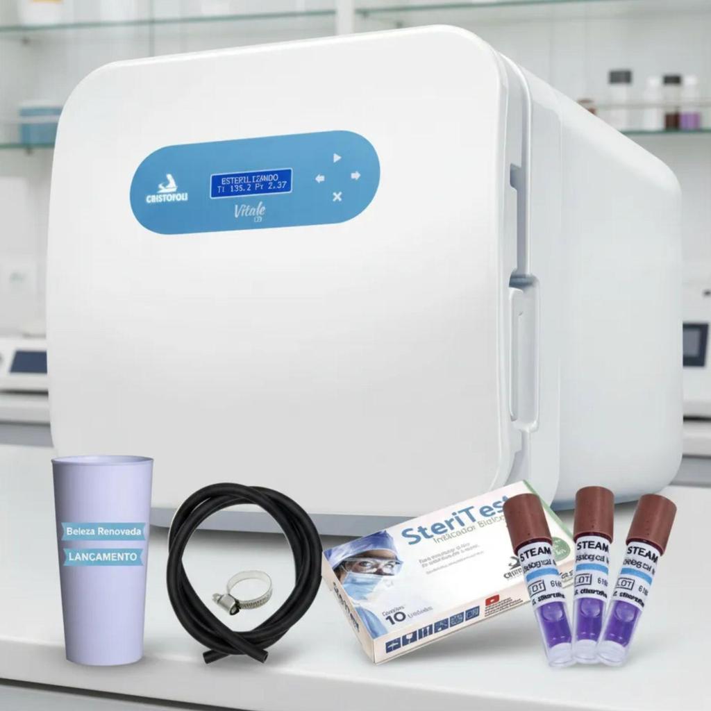 Autoclave 21 Litros Cd Cristofoli + Indicador Biológico10Und