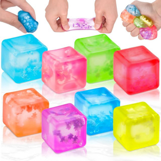 Mini Floco De Neve Cubo Rebote Brinquedo Mole Alívio Do Estresse Mochi Para Crianças E Adultos Needoh em Oferta na Shopee