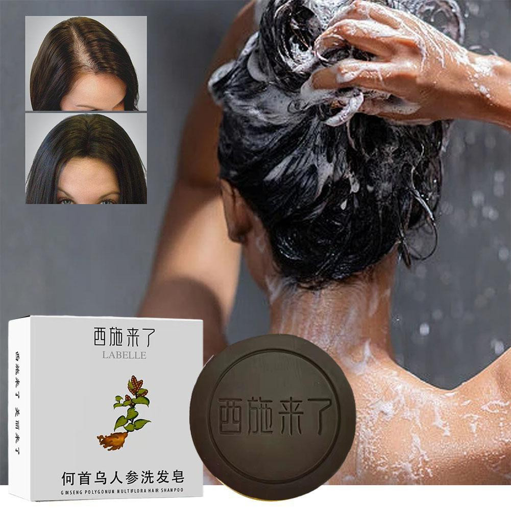 Claudia Shampoo Escurecedor de Cabelo Polygonum Multiflorum Cuidado Capilar Multi-Flores Controle de Oleosidade e Sabone