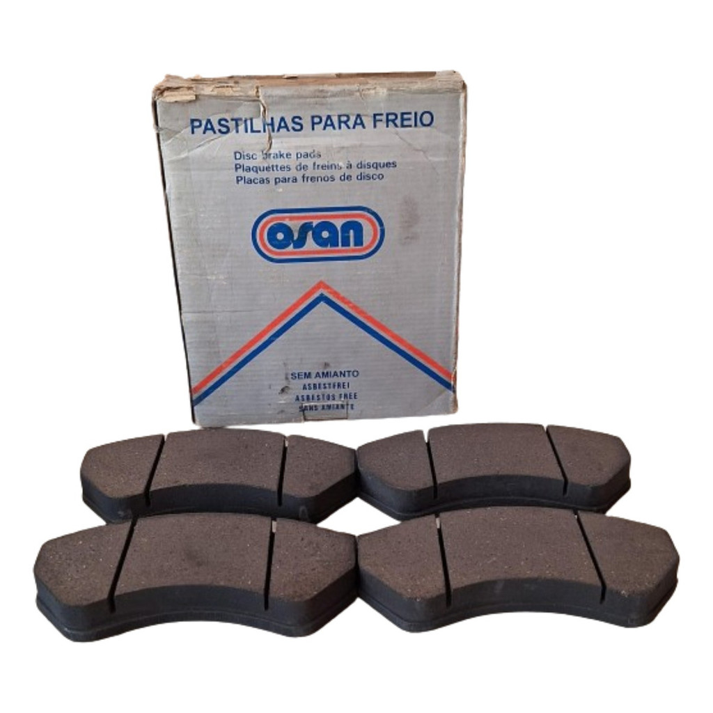 Jogo Pastilhas Freio Dianteiro Gm A40 C40 D40 Gmc 6150 6100