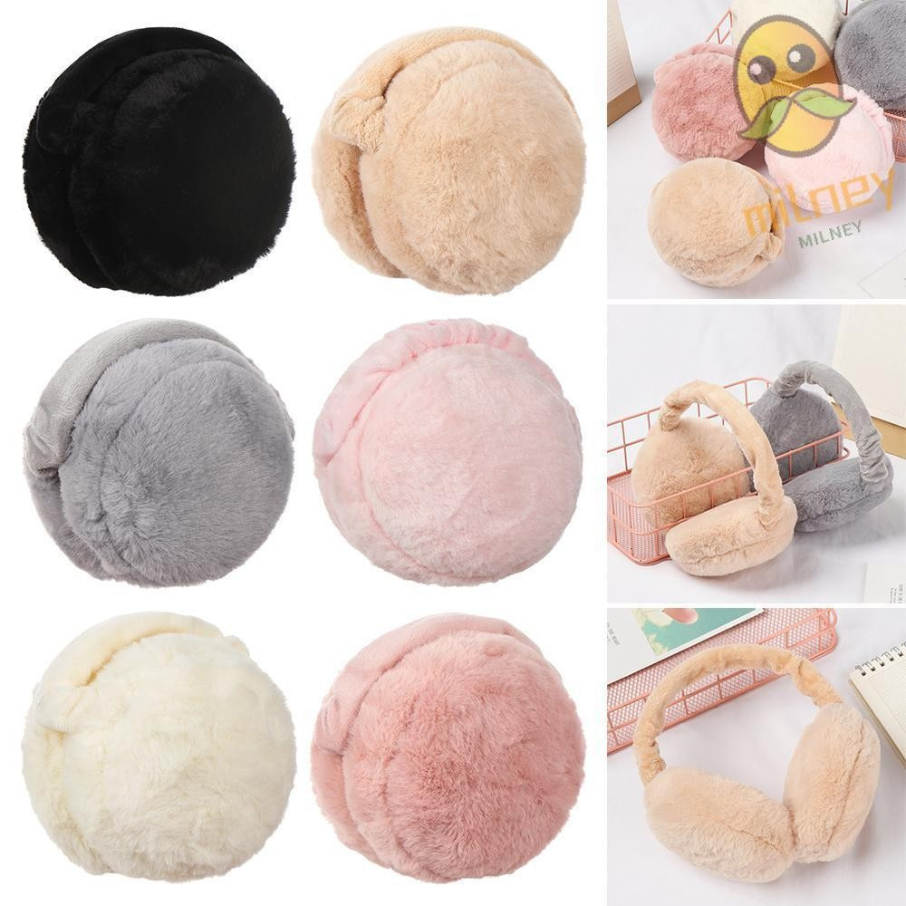MILLNEY Ear Cover Warmer Dobrável Moda Earflaps