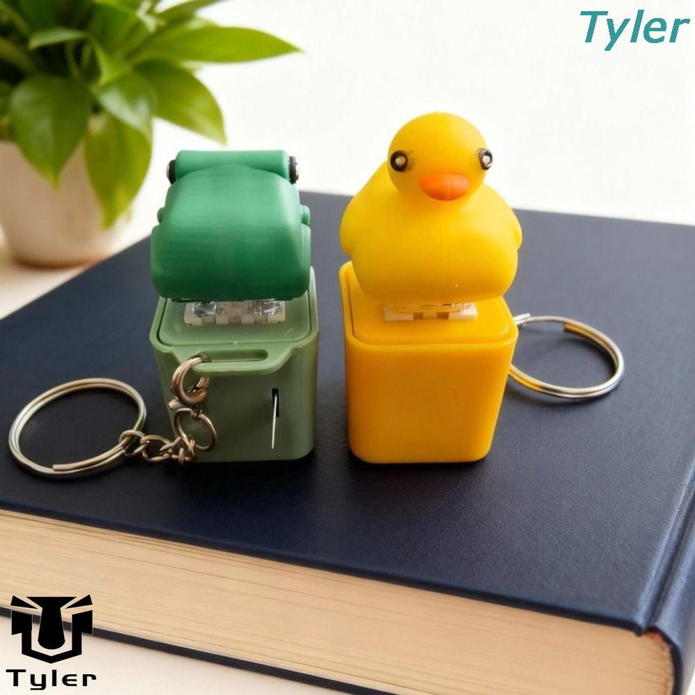 Chaveiro TYLER Croaking Frog Duck , Recarregável Com Luz LED Sapo Choroando Brinquedo Fidget , Bugiganga em Oferta na Shopee