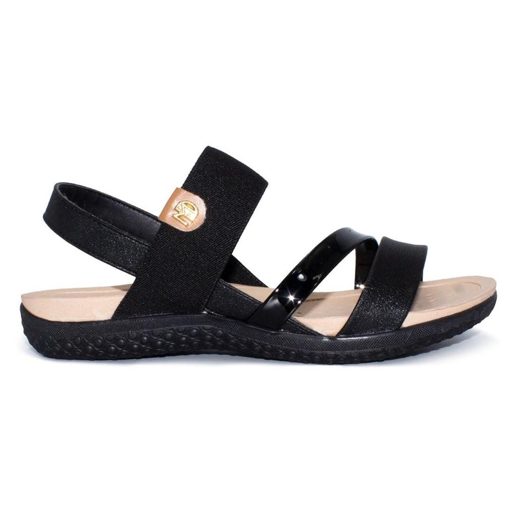 Sandália Modare Feminina Ultraconforto Elást/Np Fl/Np S Flex 7125.233 em Oferta na Shopee