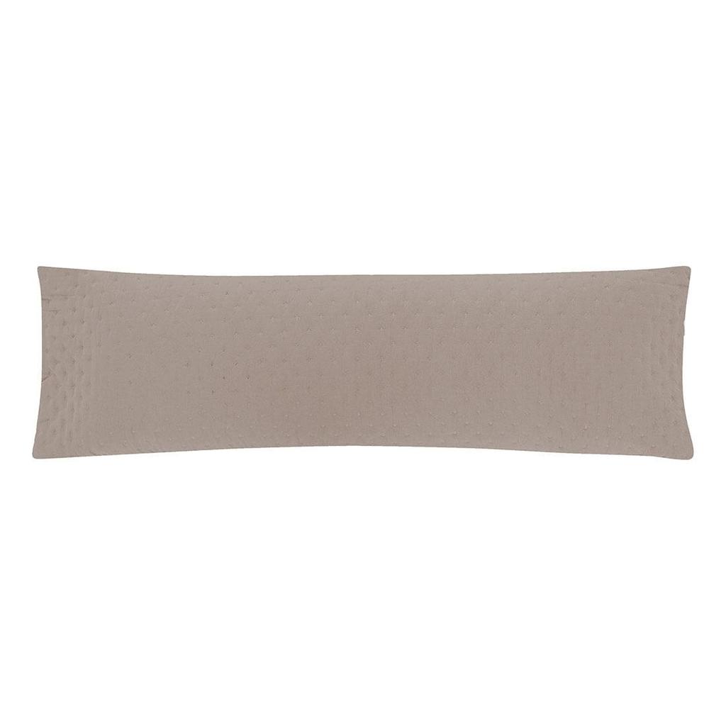 Porta Travesseiro Body Pillow Ultrawave Frisson Bege Prada