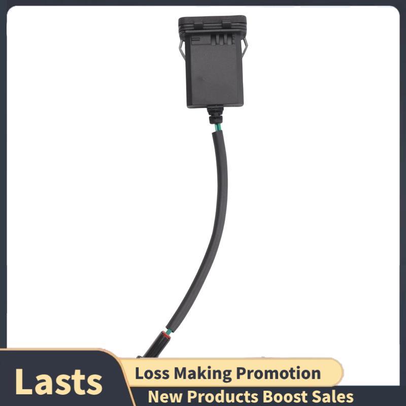 1 Peça Motocicleta USB Interface De Carregamento Energia Soquete Impulso Porta Carga Preto Plástico Acessórios Da Para 4