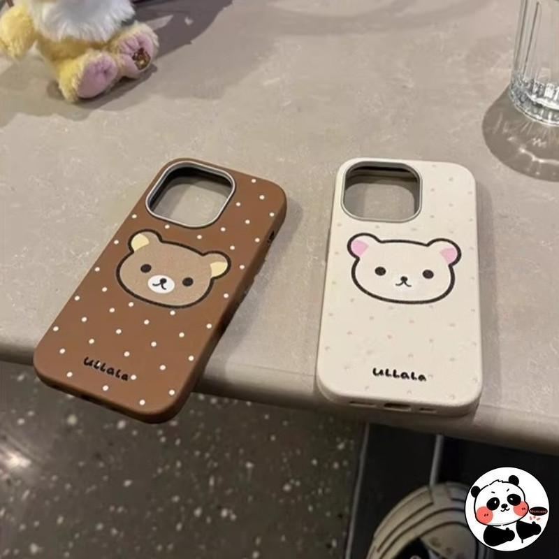 Capa De Telefone Rilakkuma Fofa Para Samsung Galaxy S26 S25 S24 S23 S22 S21 S20 Plus Ultra FE S25 + S24 + S23 + Couro PU