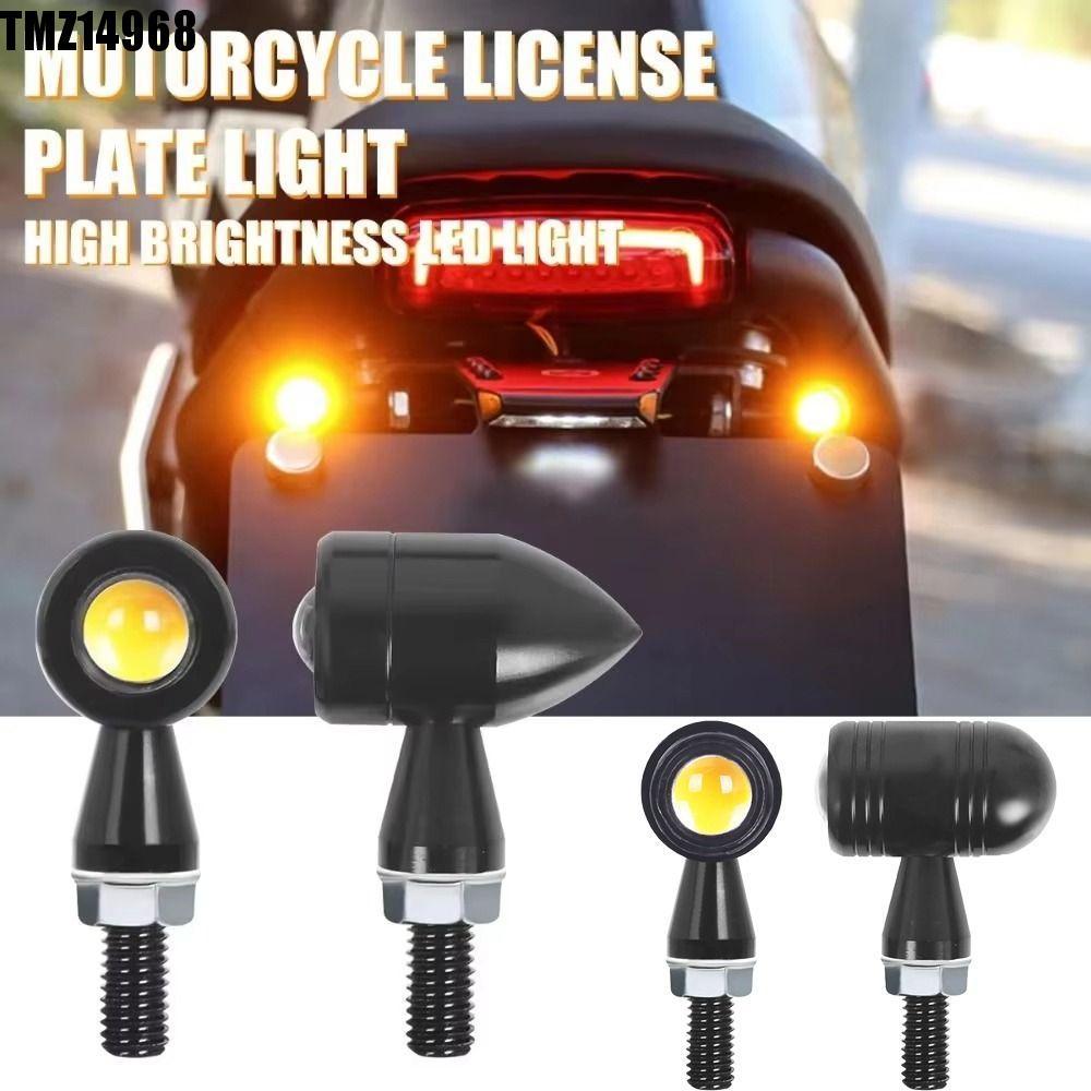 Sinais De Mudança De Direção Para Motocicleta TMZ14968 , Lâmpada Indicadora LED DC 12V De Alto Brilho , Tamanho Mini
